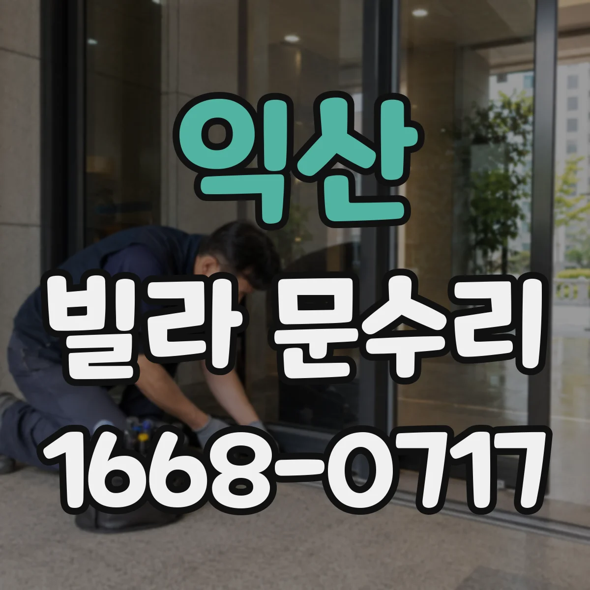 익산 빌라 문수리