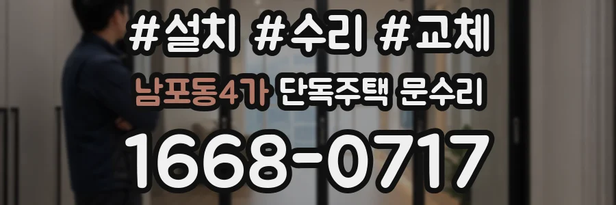 남포동4가 단독주택 문수리