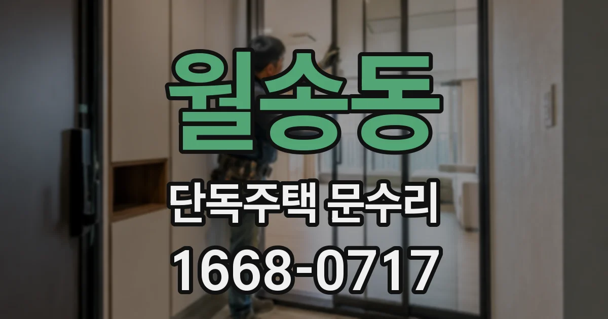 월송동 단독주택 문수리