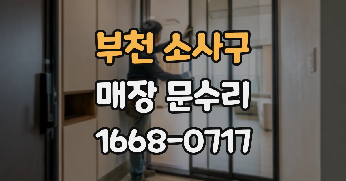 부천 소사구 매장 문수리