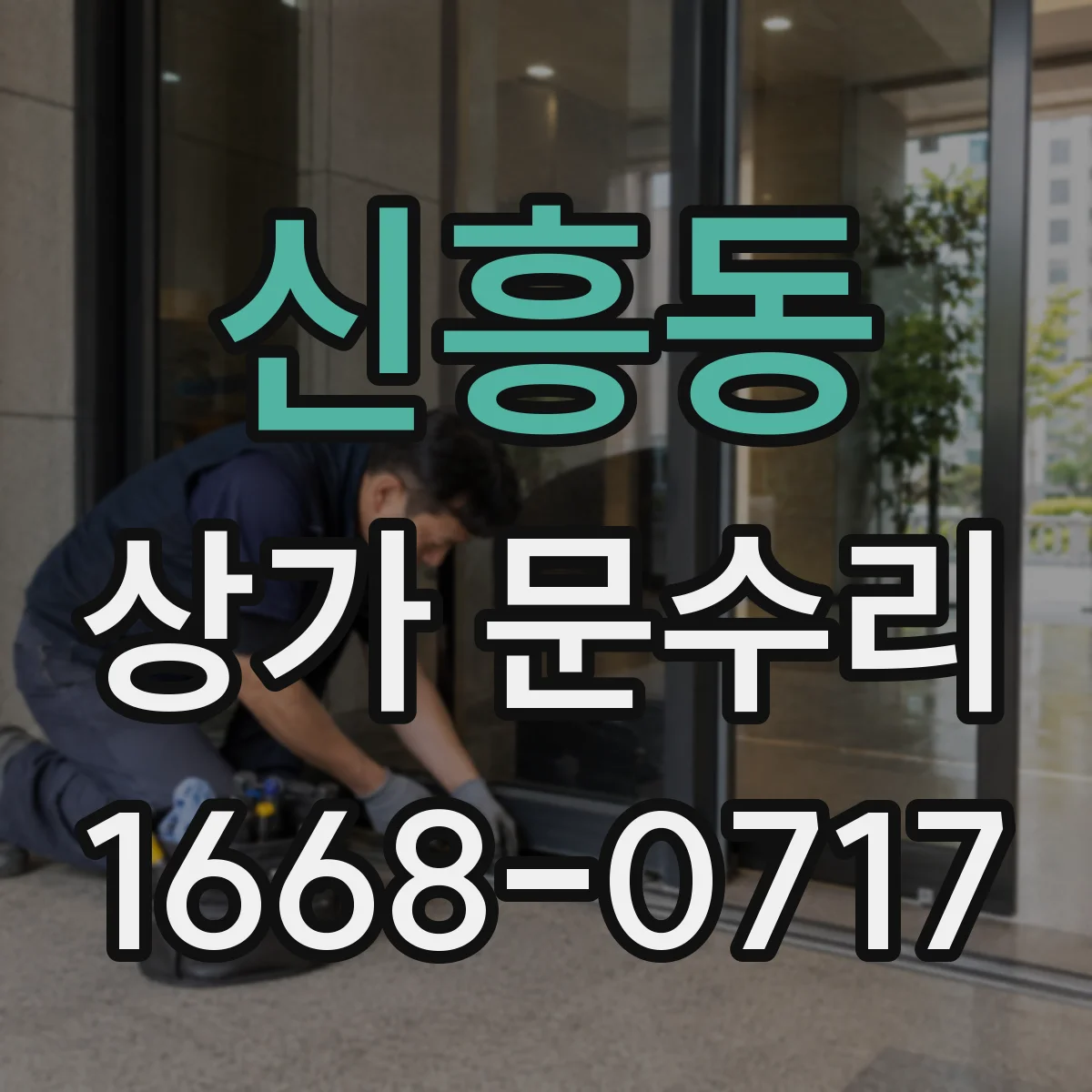 신흥동 상가 문수리