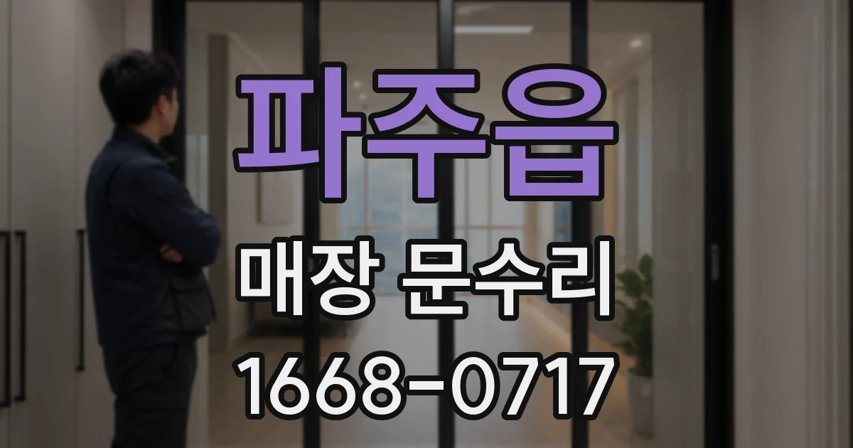 파주읍 매장 문수리