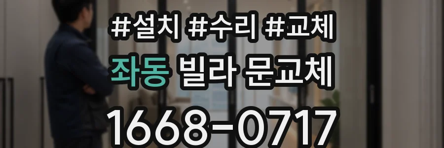 좌동 빌라 문교체