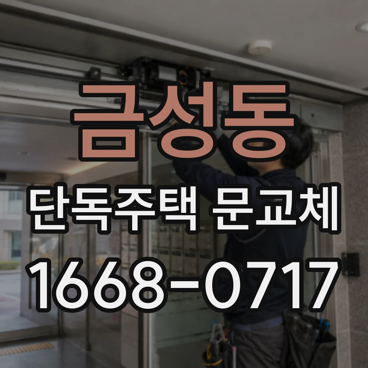 금성동 단독주택 문교체