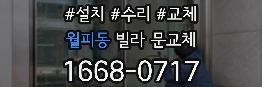 월피동 빌라 문교체