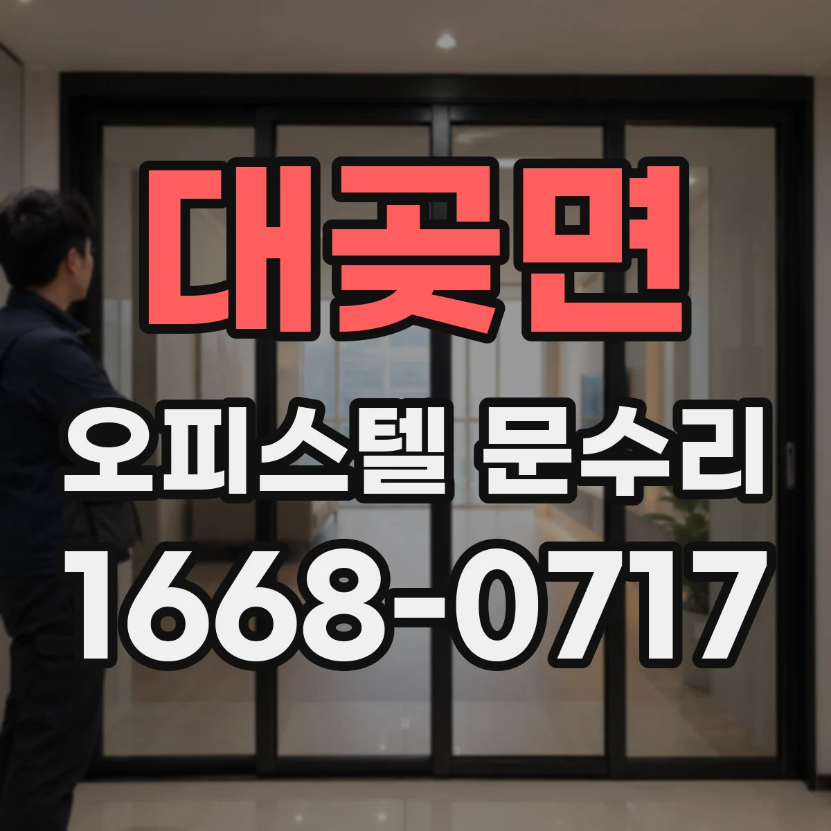 대곶면 오피스텔 문수리