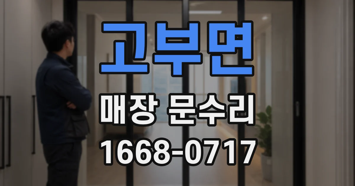 고부면 매장 문수리