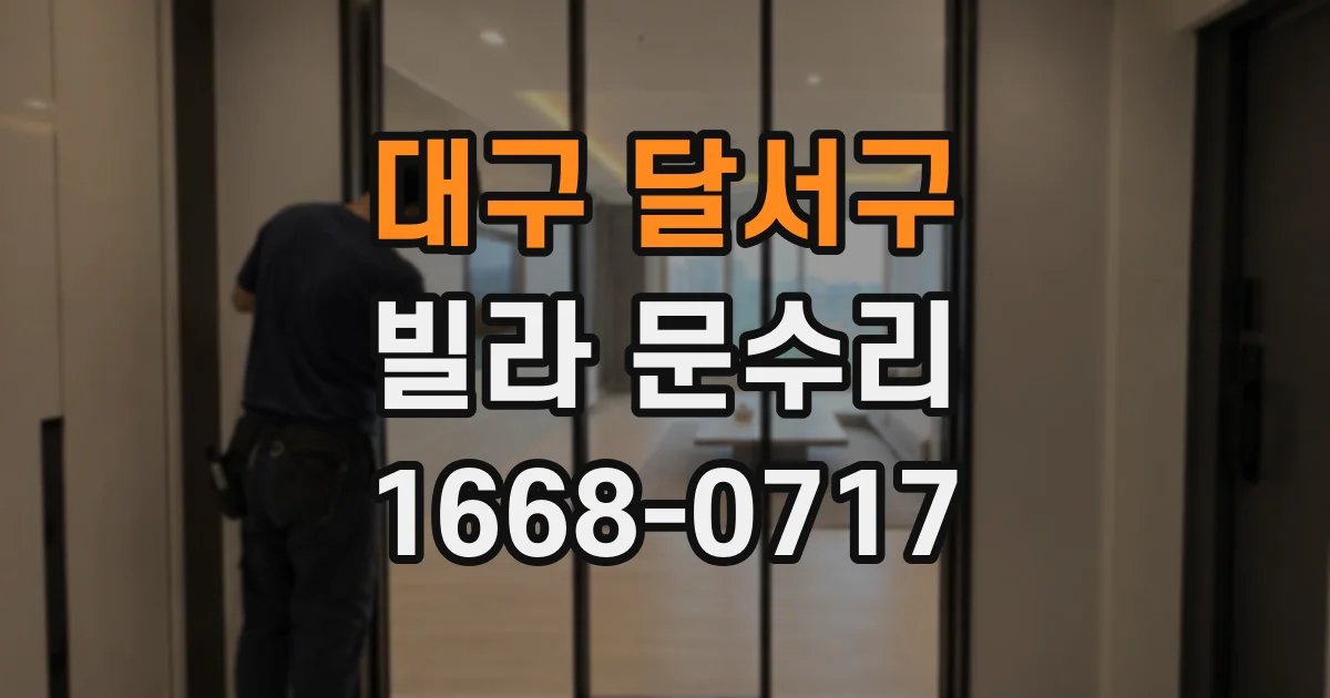 대구 달서구 빌라 문수리