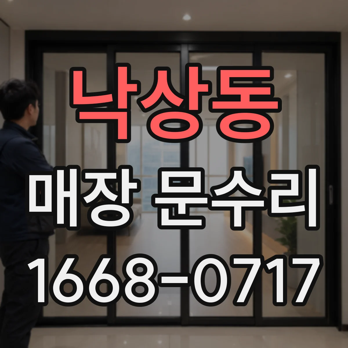 낙상동 매장 문수리