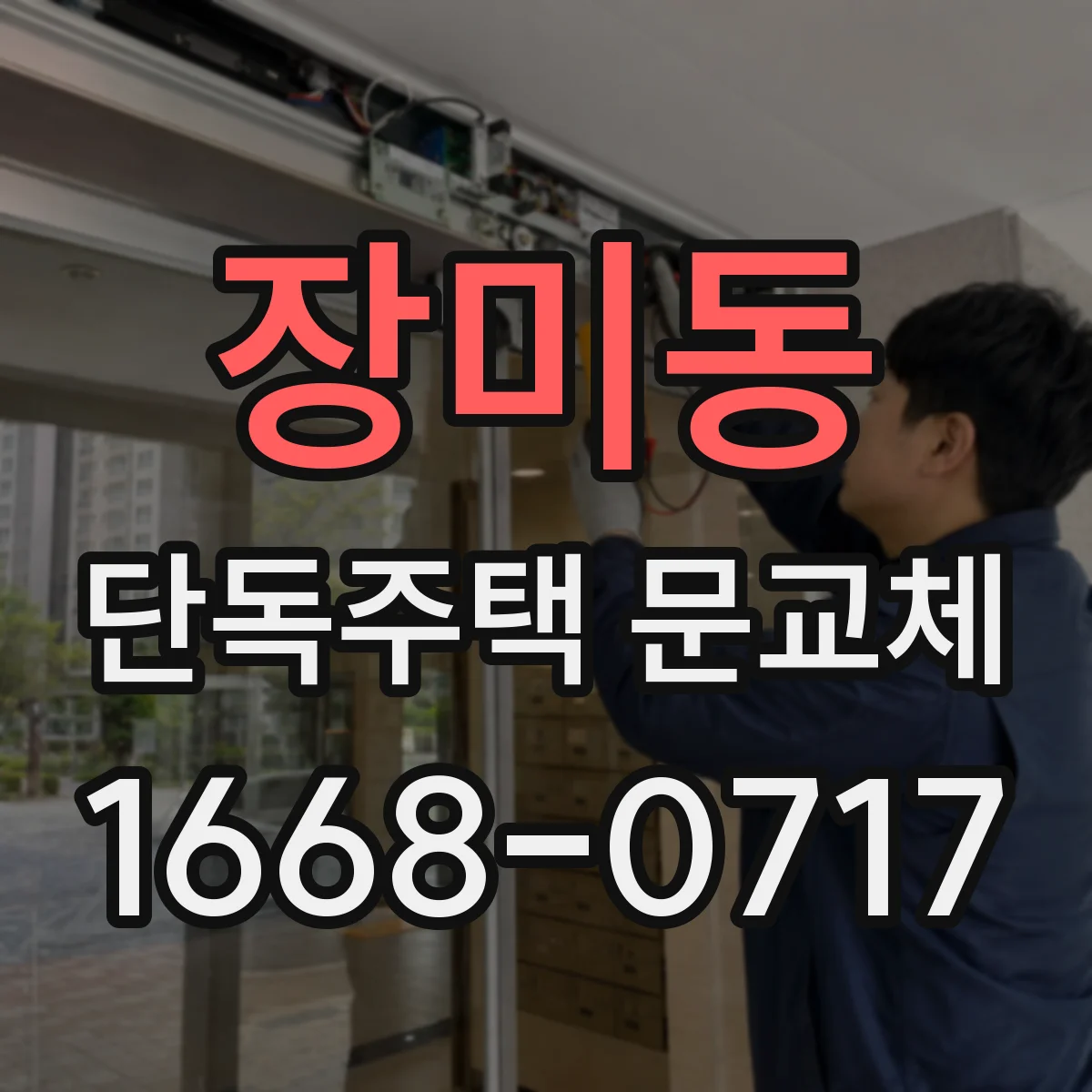 장미동 단독주택 문교체