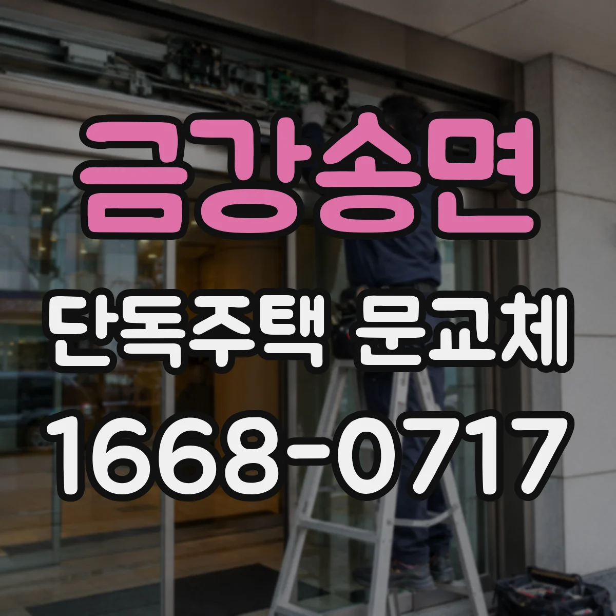 금강송면 단독주택 문교체