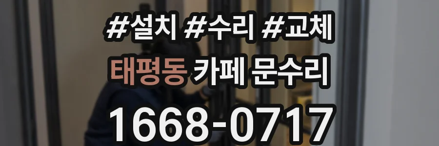 태평동 카페 문수리