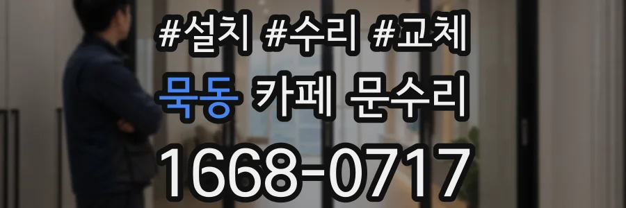 묵동 카페 문수리