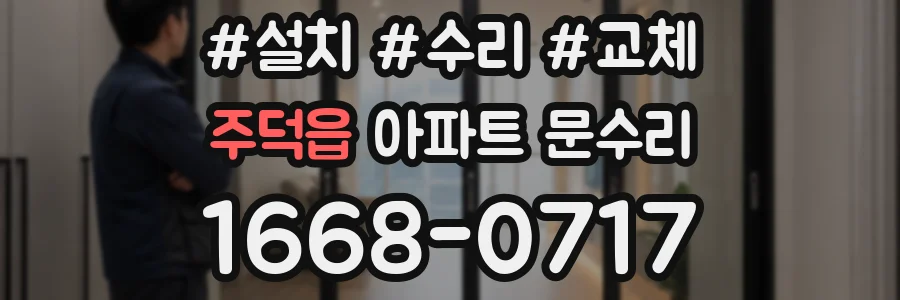 주덕읍 아파트 문수리
