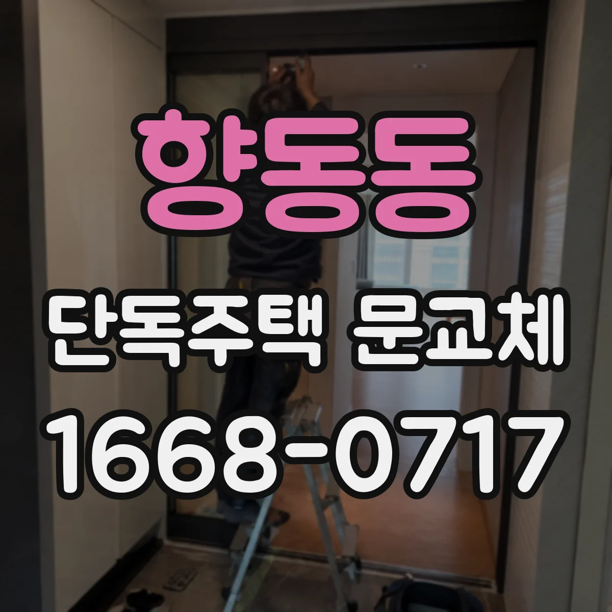 향동동 단독주택 문교체