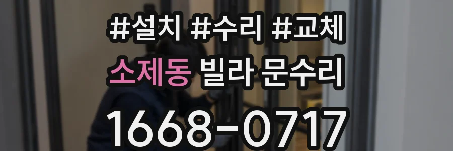 소제동 빌라 문수리
