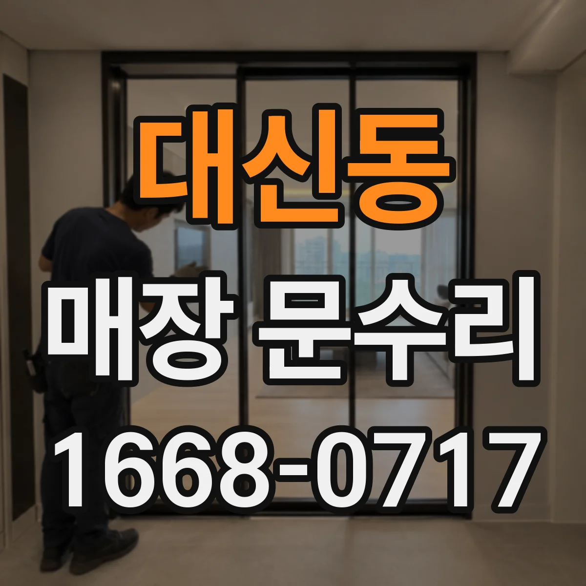 대신동 매장 문수리