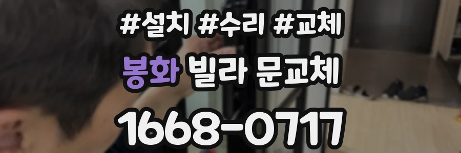 봉화 빌라 문교체
