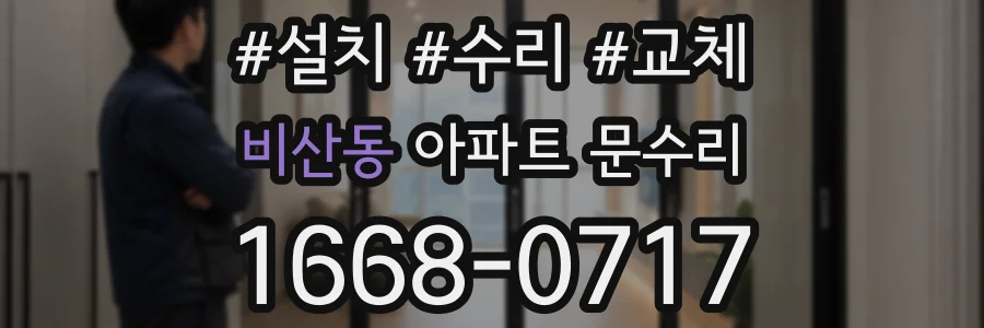 비산동 아파트 문수리