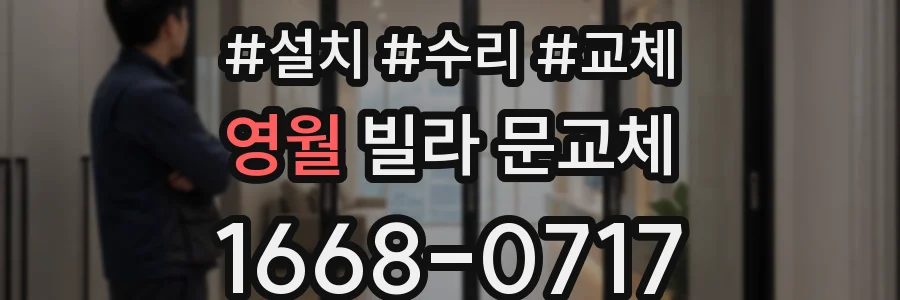영월 빌라 문교체