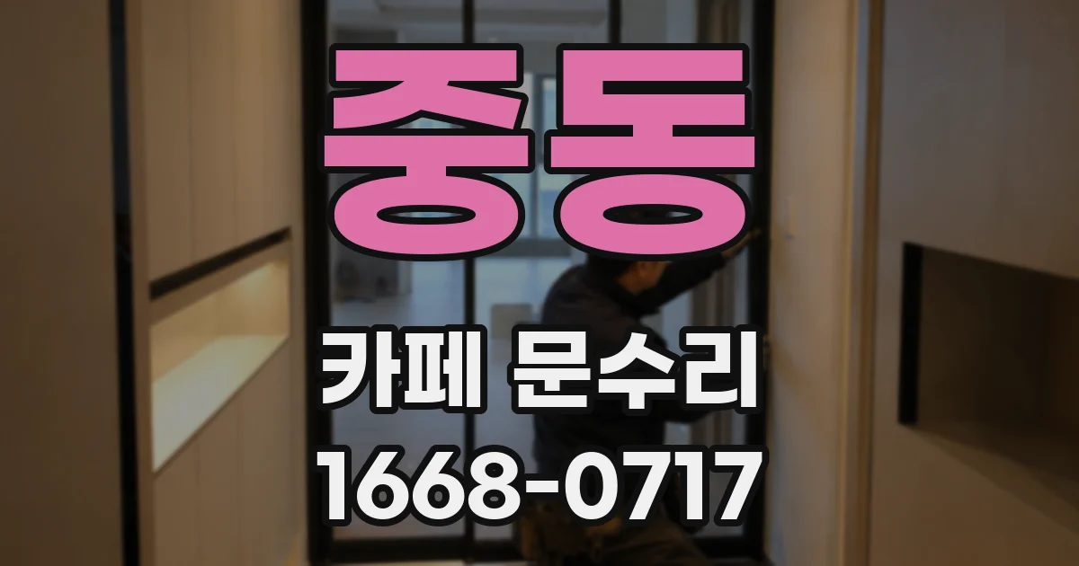 중동 카페 문수리
