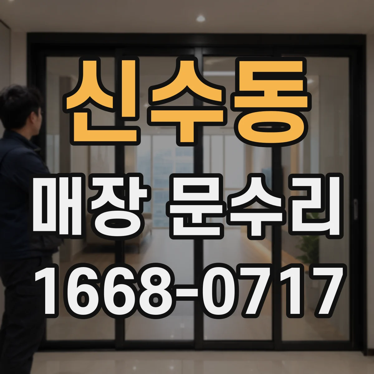신수동 매장 문수리