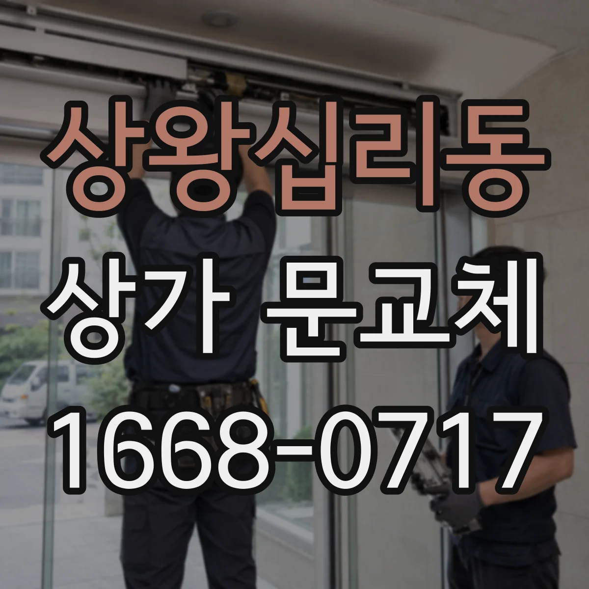 상왕십리동 상가 문교체