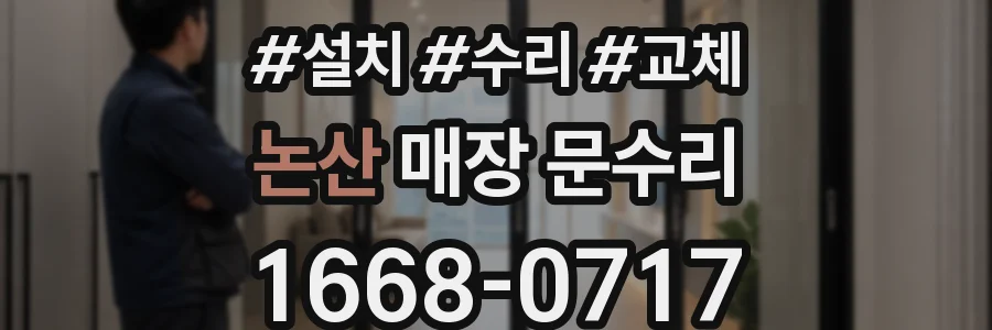 논산 매장 문수리