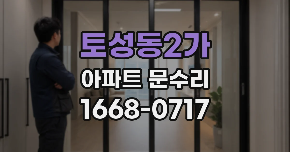 토성동2가 아파트 문수리