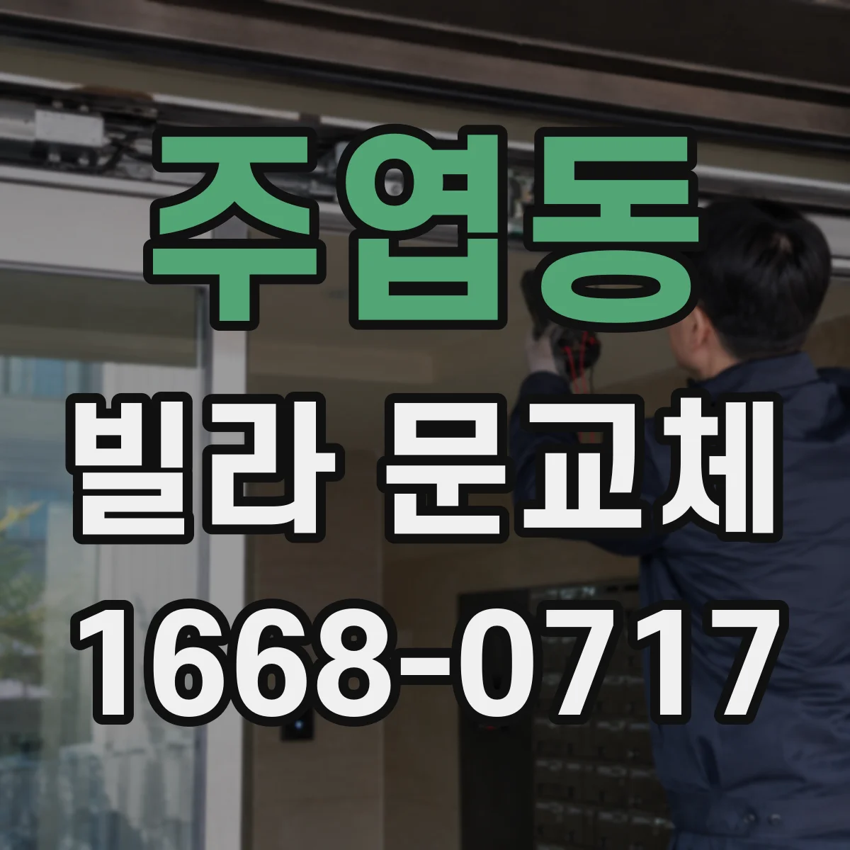 주엽동 빌라 문교체