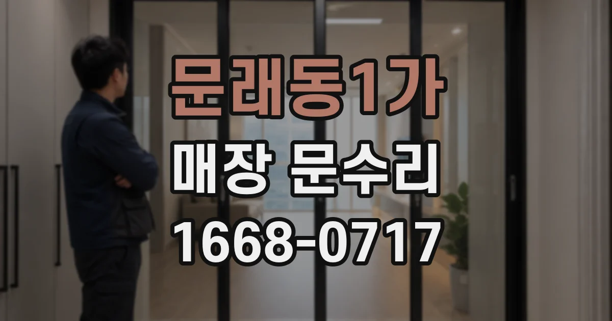 문래동1가 매장 문수리