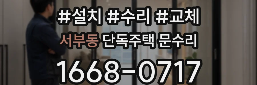 서부동 단독주택 문수리