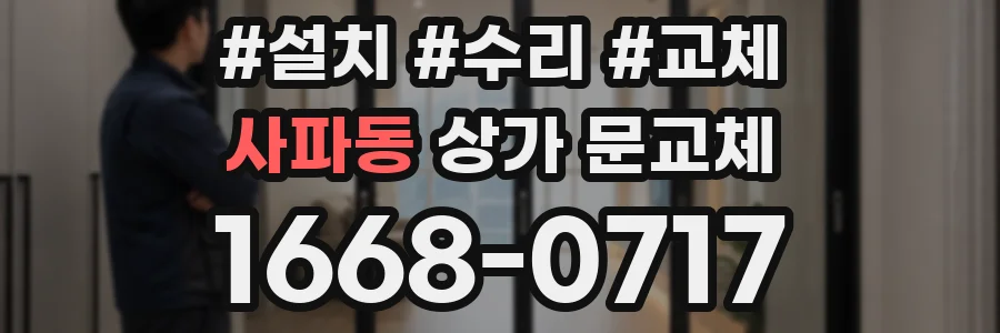 사파동 상가 문교체
