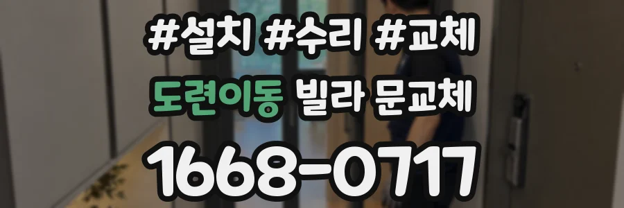 도련이동 빌라 문교체