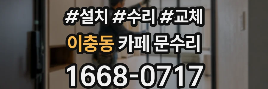 이충동 카페 문수리