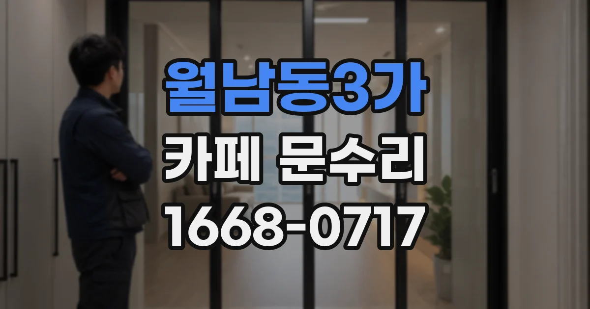 월남동3가 카페 문수리