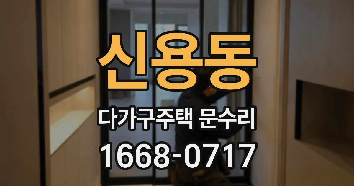 신용동 다가구주택 문수리