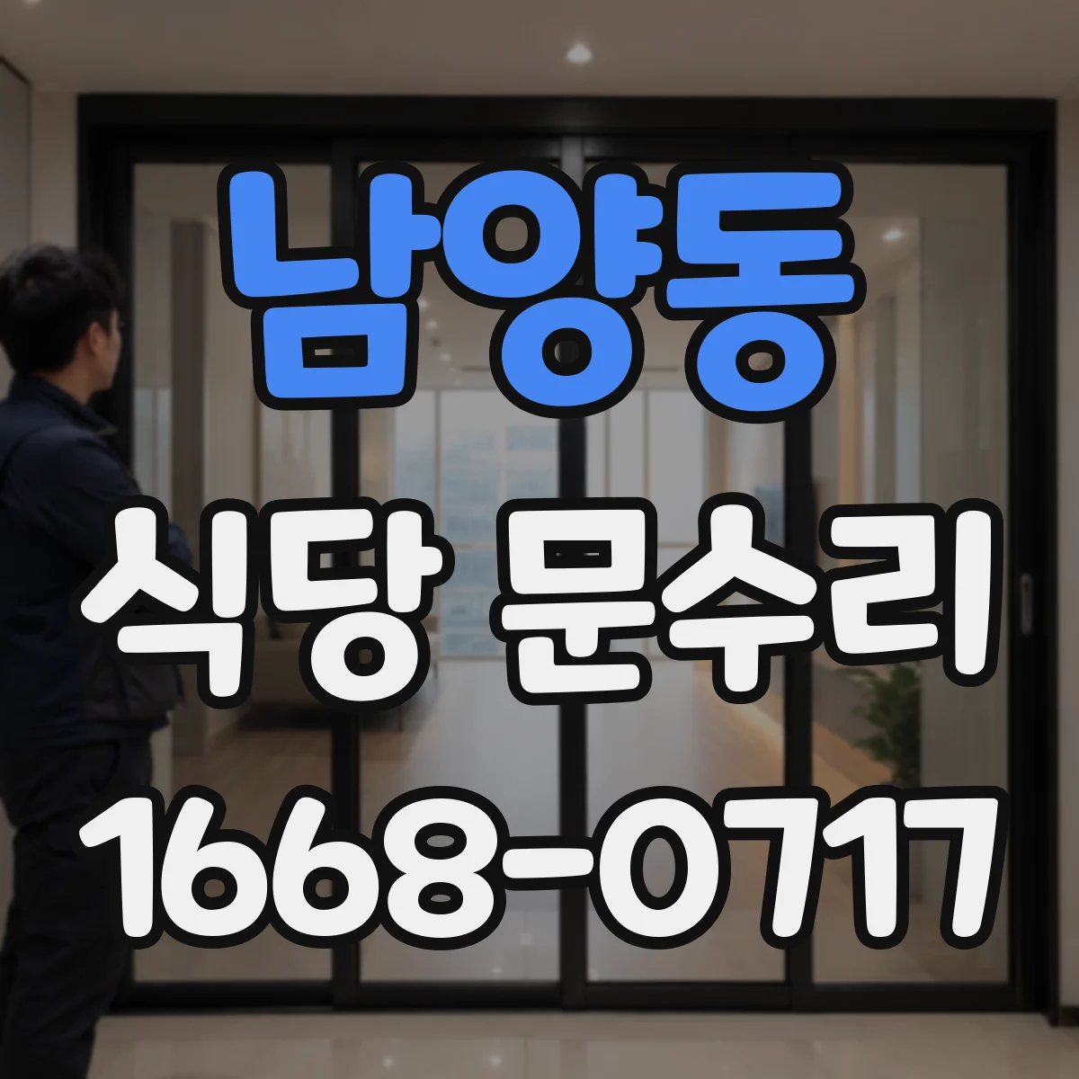 남양동 식당 문수리