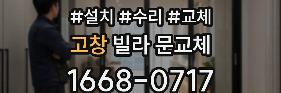 고창 빌라 문교체