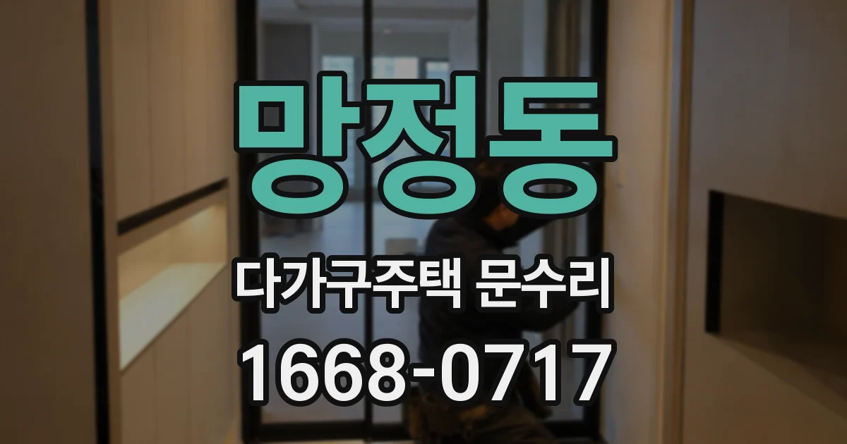 망정동 다가구주택 문수리
