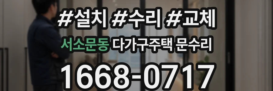 서소문동 다가구주택 문수리