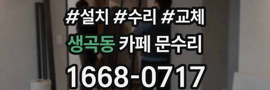 생곡동 카페 문수리
