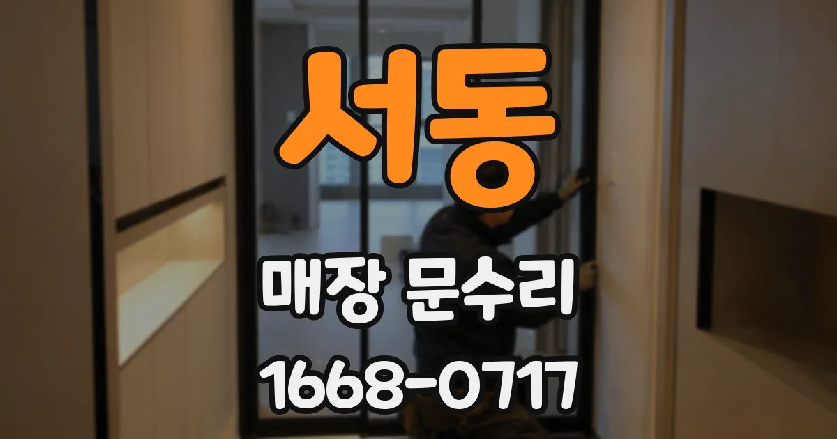 서동 매장 문수리