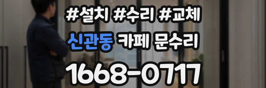 신관동 카페 문수리