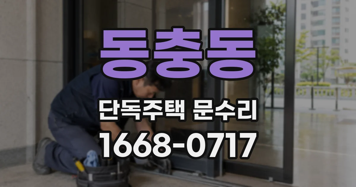 동충동 단독주택 문수리