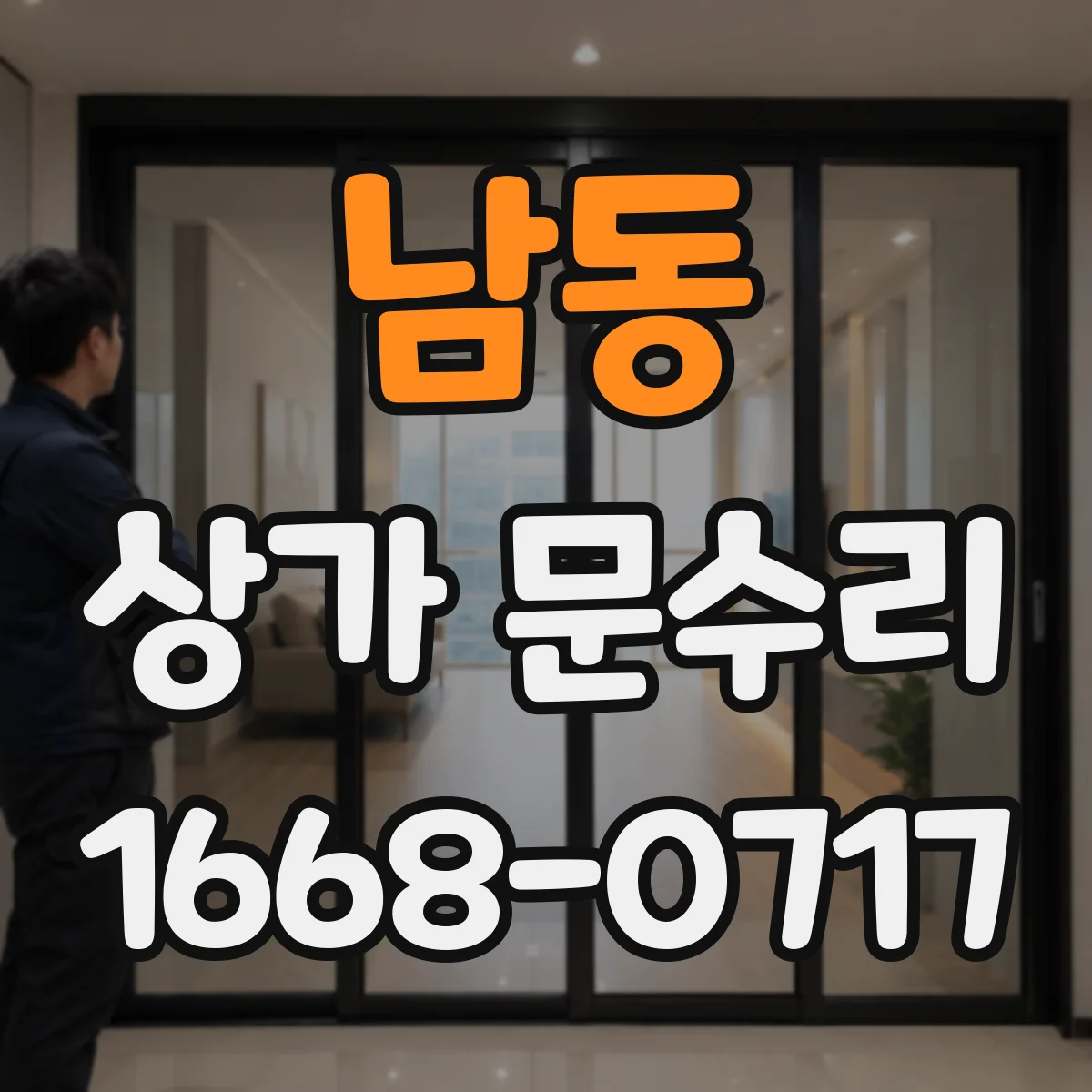 남동 상가 문수리