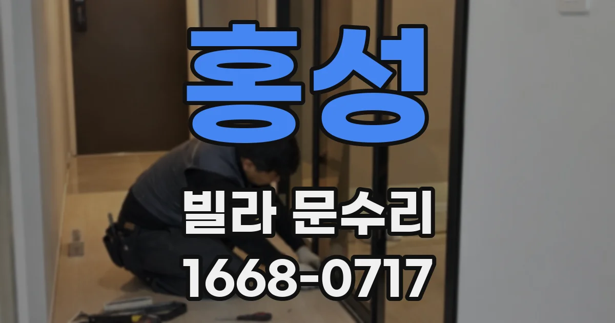 홍성 빌라 문수리
