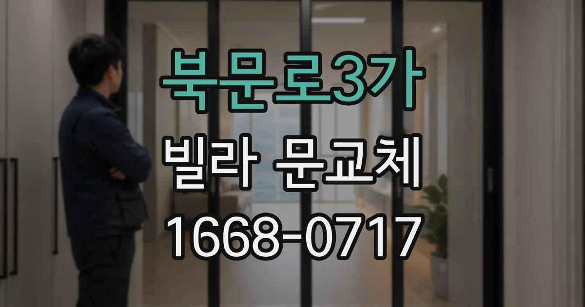 북문로3가 빌라 문교체