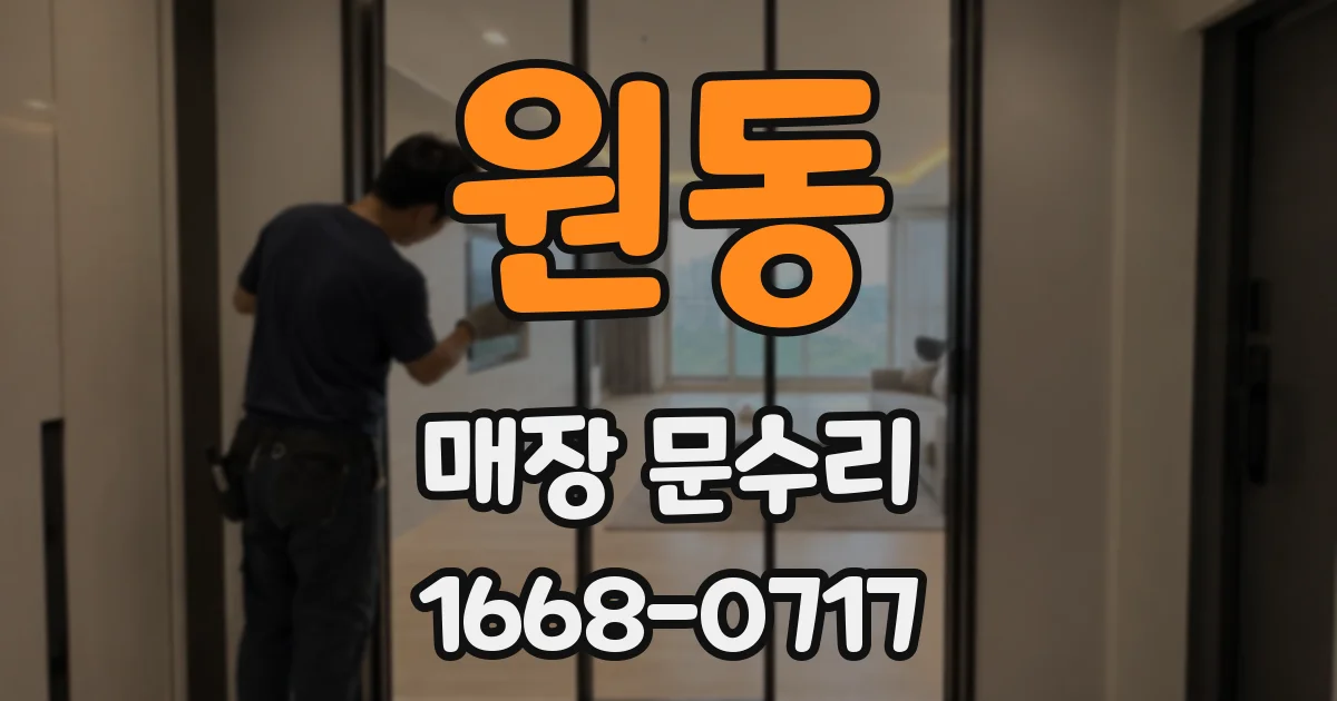 원동 매장 문수리