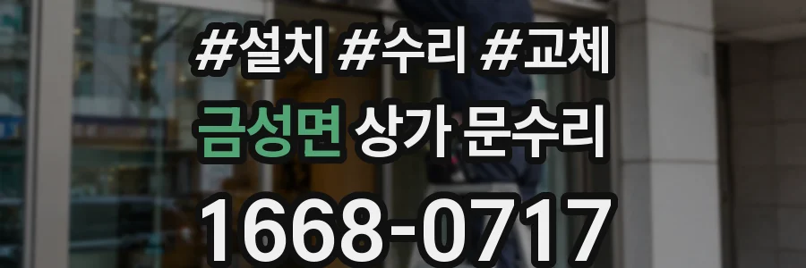 금성면 상가 문수리